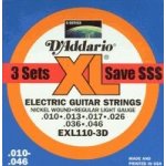 D'addario EXL 110 -3D – Zboží Dáma D'addario EXL 110 -3D – Zboží Dáma