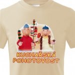 dětské tričko Pat a Mat Kuchařská pohotovost, Písková – Hledejceny.cz