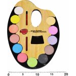 Wiky + štětec na paletě 19 x 28 cm plast v sáčku 12 barev – Zboží Dáma