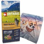 Ontario Adult Medium Lamb & Rice 12 kg – Zboží Mobilmania