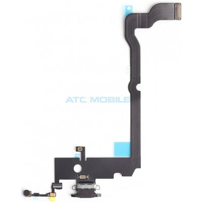 iPhone Xs Max flex nabíjecího konektoru černý, originální – Zboží Živě