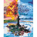 Malování podle čísel ČTVERO ROČNÍCH OBDOBÍ – Zboží Dáma