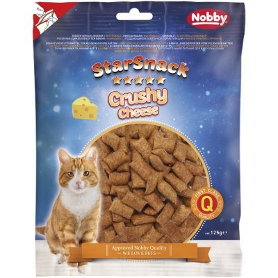 Nobby StarSnack Cat Crushy Cheese křupavé polštářky se sýrem 125 g