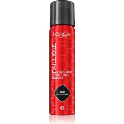 L'Oréal Paris Infaillible 3-s setting mist fixační sprej 75 ml – Zboží Dáma