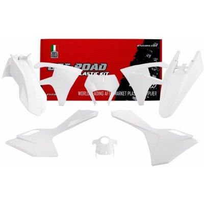 Race Tech sada plastů 6 dílů pasuje na GAS GAS EC/ECF 2024 bílá | Zboží Auto
