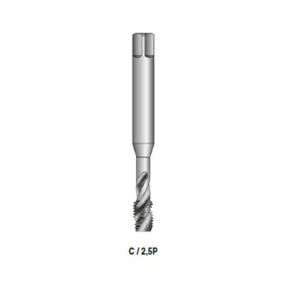 BUČOVICE TOOLS Závitník strojní ve šroubovici 35° din 371/c m8 iso2/6h hsse/tin (177080) – Hledejceny.cz
