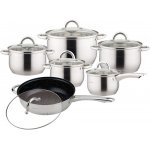 KINGHoff Sada ocelových hrnců Hrnce Silver Marble 12 Ele – Sleviste.cz