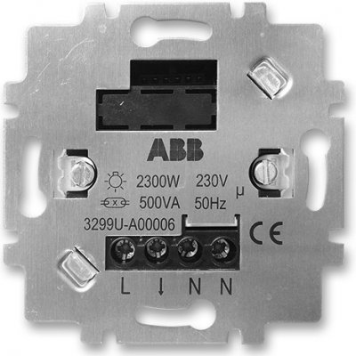 ABB Přístroj spínací 1x relé 2 300 W 3299U-A00006 ABB – Zbozi.Blesk.cz