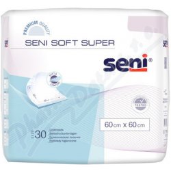 Seni Soft Super Podložky Absorpční 60x60 cm 30 ks
