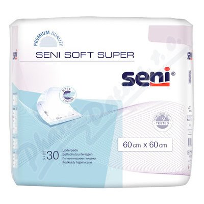 Seni Soft Super Podložky Absorpční 60x60 cm 30 ks – Zboží Mobilmania