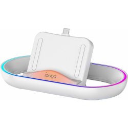 iPega P5P02 Charger Dock s RGB Playstation Portal Remote Player White