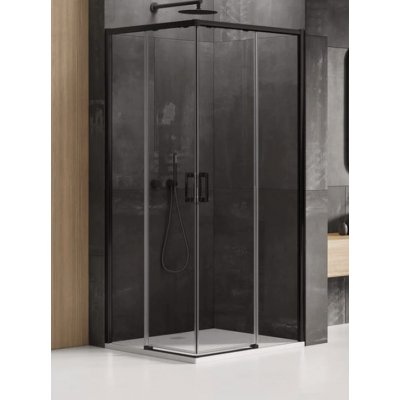 New trendy Sprchový kout Prime Black 70x90 cm rohový vstup – Zboží Mobilmania
