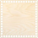 Chráněná dílna Dřevěný svět Dno na košík - čtverec 18 x 18 cm, přírodní – Zboží Mobilmania