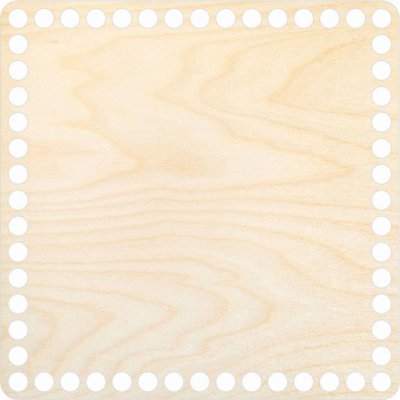 Chráněná dílna Dřevěný svět Dno na košík - čtverec 18 x 18 cm, přírodní – Zboží Mobilmania