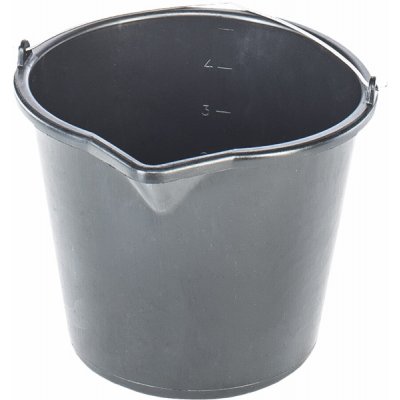 Den Braven Vědro stavební s výlevkou 5 l černá – Sleviste.cz