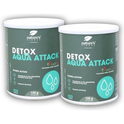Nature’s Finest Detox Aqua Attack 1+1 250 g – Hledejceny.cz