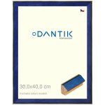 DANTIK rámeček 30x40 | INCLINATA colori modrá (Plexi Čiré) – Zboží Živě