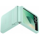 Samsung Galaxy Z Flip6 Ochranný kryt z veganské kůže Mint EF-VF741PMEGWW – Zboží Živě