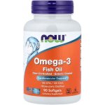 NOW Foods NOW Omega-3 molekulárně destilované a enterosolventní kapsle 90 softgelových kapslí – Hledejceny.cz