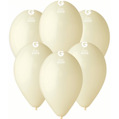 Gemar #058 Balónek 26 cm 10" slonová kost – Zboží Dáma