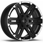 SUPER METAL COMPASS 8.5x18 6x114.3 ET37 dull black polished Lip | Zboží Auto