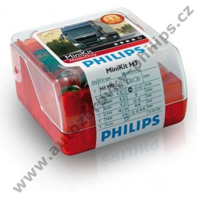 Philips MiniKit Heavy Duty H3 24V 55553 – Hledejceny.cz