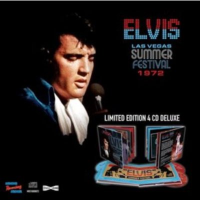 Las Vegas summer festival 1972 Elvis Presley with Book CD – Zboží Mobilmania