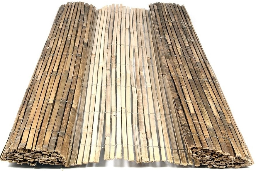 Bambusová stínící plotová rohož "štípaný bambus lakovaný" - délka 3 m a  výška 1,5 m od 529 Kč - Heureka.cz