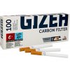 Příslušenství k cigaretám Gizeh dutinky silver tip carbon 500 ks