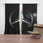 Sablio Závěs Logo 3 Maska: 2ks 140x250cm – Hledejceny.cz