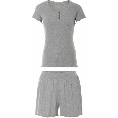 Esmara dámské pyžamo krátké šedé – Zboží Mobilmania