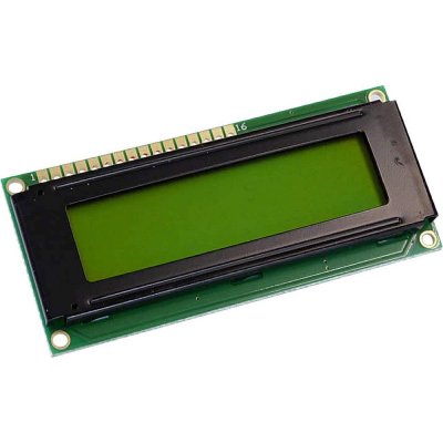 Display Elektronik LCD displej žlutozelená 16 x 2 Pixel (š x v x h) 80 x 36 x 7.6 mm – Zboží Živě