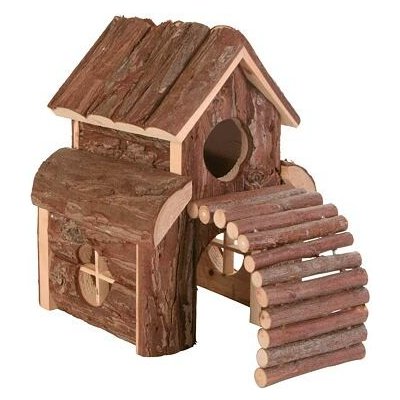 Trixie Natural Living dřevěný domek dvoupatrový FINN 13 x 20 x 20 cm – Zboží Mobilmania