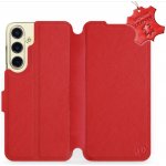 Mobiwear flip Samsung Galaxy S24 FE L_RDS Červené – Zboží Živě