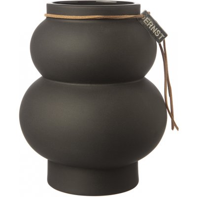 Kameninová váza Stengods Dark Grey 21,5 cm Ernst – Hledejceny.cz