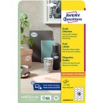 Avery Zweckform Etikety 25 listů A4 bílé 63,5 mm x 42,3 mm L6024REV-25 – Zboží Dáma