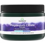 Swanson Magnesium Citrate 100% Pure Powder Hořčík v prášku 244 g – Hledejceny.cz