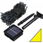 SOLAR 102 12 Solární světelný řetěz teplá bílá 100LED 12 Metrů – Hledejceny.cz