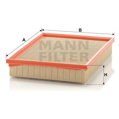 MANN FILTER Vzduchový filtr C 29 122/1 – Hledejceny.cz