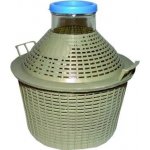 ALDOTRADE Demižon 10l sklo v plastovém koši – Zboží Dáma