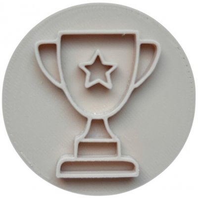 TVOŘÍTKO Trofej- razítko Rozměr: 7 cm, + Vykrajovátko: Ano – Hledejceny.cz