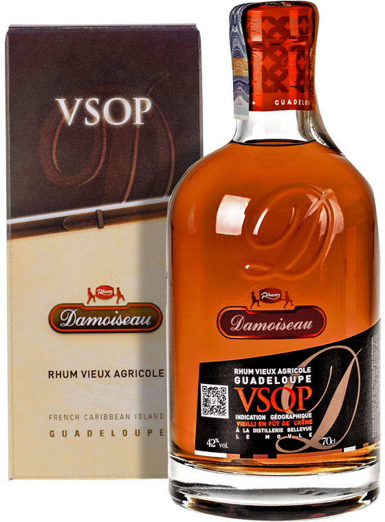 Damoiseau VSOP Rhum Vieux Agricole Guadeloupe 42% vol. Rum