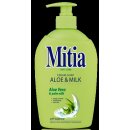 Mýdlo Mitia Aloe & Milk tekuté mýdlo dávkovač 500 ml