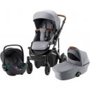 Britax Set Smile III + korba + autosedačka Baby Safe 3 i-Size 2021 Frost Grey/Brown