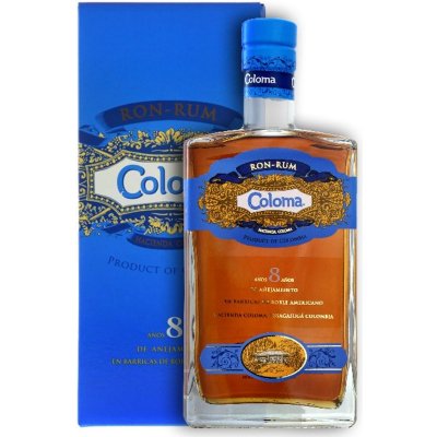 Coloma Rum 8y 40% 0,7 l (tuba) – Hledejceny.cz