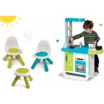 Smoby set kuchyňka Cherry Kitchen a stolek Piknik se dvěma židlemi KidChair Blue 310900-6 – Hledejceny.cz