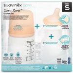 Suavinex antikoliková láhvička Zero A sada bílá 180 ml – Zboží Dáma