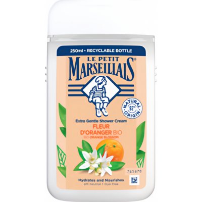 Le Petit Marseillais sprchový gel BIO pomerančový květ 250 ml