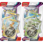 Pokémon TCG Paldea Evolved Premium Checklane Blister – Zboží Mobilmania