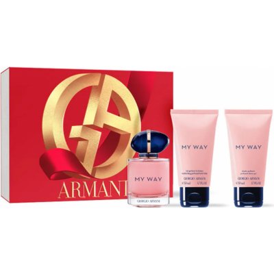 Giorgio Armani My Way Woman EDP 50 ml + sprchový gel 75 ml + tělové mléko 75 ml dárková sada